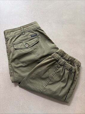 Sanctuary Olive Utility Cargo Pants with Button Fly